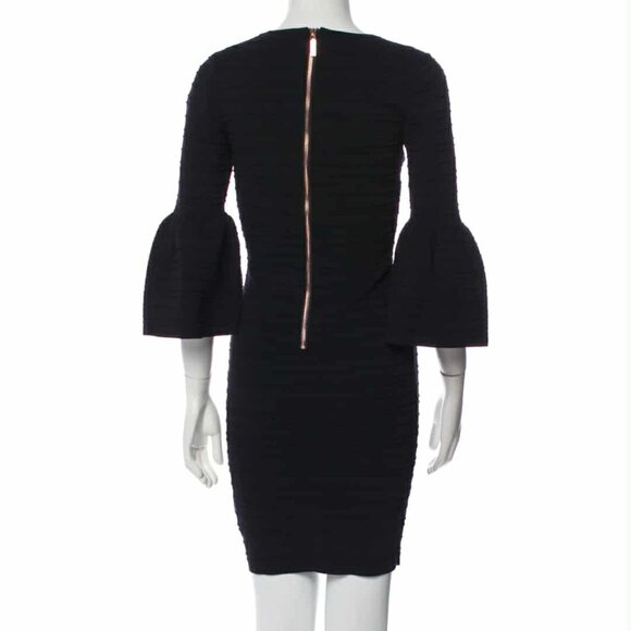 Ted Baker Crew Neck Mini Dress Size: S - Picture 2 of 4